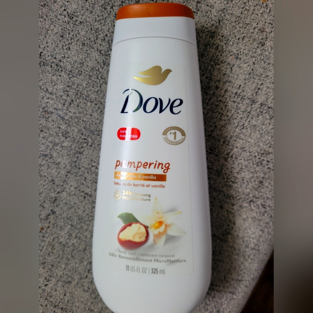 FREE WITH PURCHASE* Dove, Pampering shea butter & Vanilla body wash- 325ml